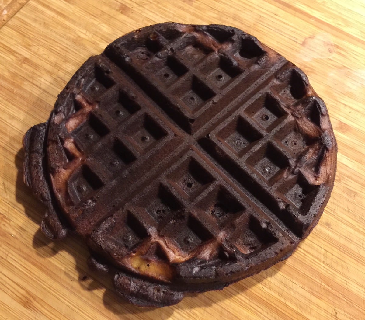 30-minute waffles are not gourmet