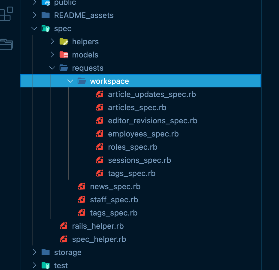 Namespaced RSpec